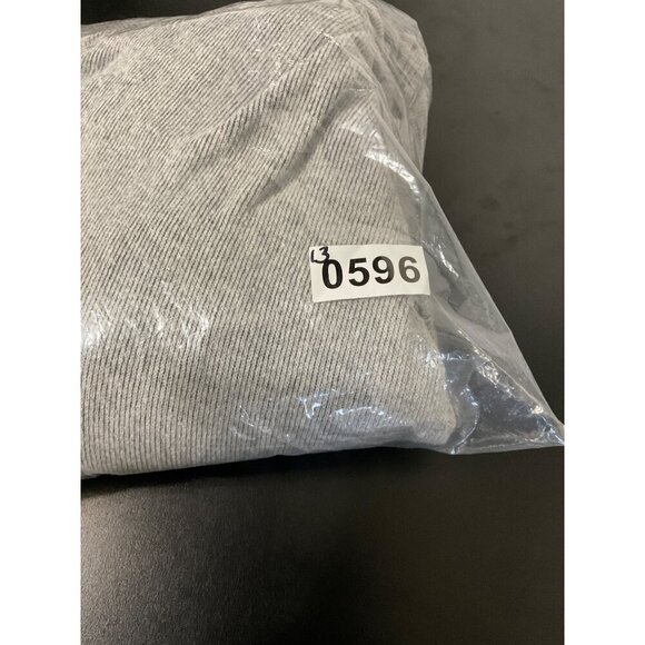 KEDZIOREK Maxi Dress Ribbed Minimalistic Lagenlook Grey size 40 (US 8) - Picture 10 of 10